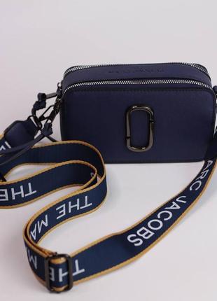 Сумочка marc jacobs logo dark blue