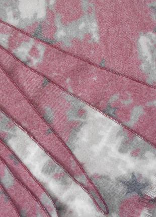 Натуральный мягенький теплый шарф палантин шерсть вискоза 🌺4 фото