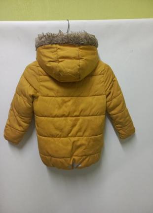 Теплая зимняя куртка для девочки3 фото