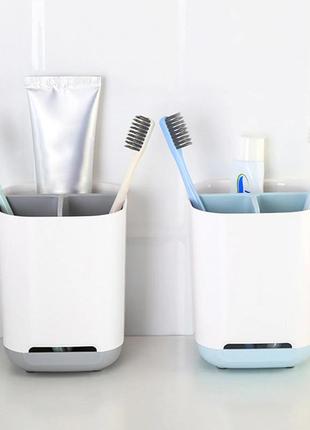 Подставка для электрических зубных щеток easystore toothbrush caddy st-6615 фото