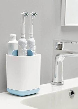 Подставка для электрических зубных щеток easystore toothbrush caddy st-661
