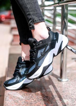 Кросівки nike w m2k tekno essential black silver кросівки1 фото