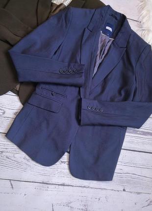 Синий базовый пиджак2 фото