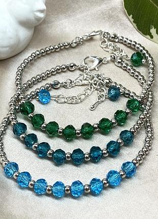 Браслеты с кристаллами