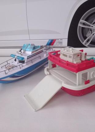 Катер катер на радиоуправлении ming xing "полиция" police и паром игрушки для воды.