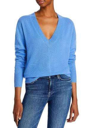 Aqua блакитний кашеміровий светр 100% кашемір