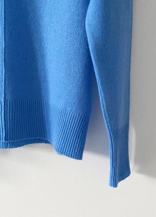 Aqua голубий кашемировый свитер 100% кашемир8 фото