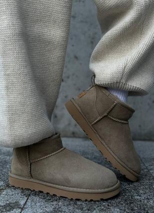 Угги угги угг ugg ultra mini beige