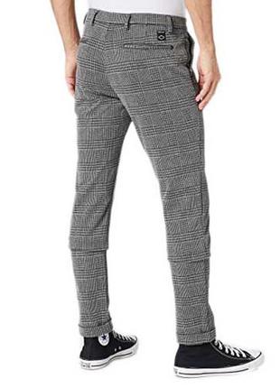 Мужские серые брюки с принтом, s