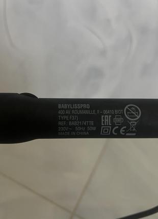 Плойка babyliss pro titanium tourmaline 327 фото