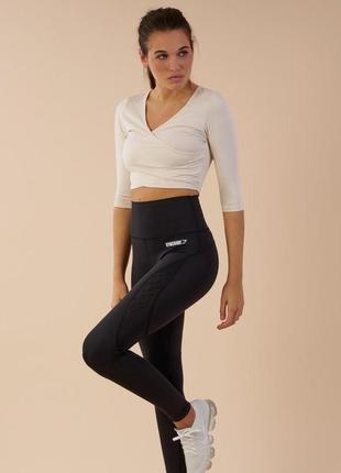 Женский кроп топ gymshark оригинал1 фото