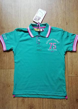 Футболка/поло на мальчика go win  5лет