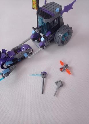 Конструктор lego nexo knights  70349 мобильная тюрьма руины6 фото