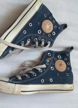 Высокие кеды converse