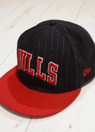 New era chicago bulls cap кепка фулкеп блайзер оригінал чікаго булс р. 7 5/8 оригінал