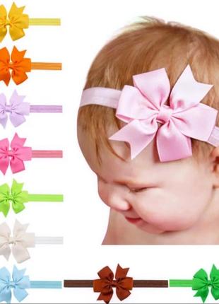Повʼязка бант на голову для дівчинки