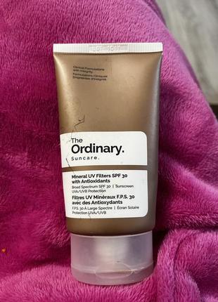 Сонце захист the ordinary