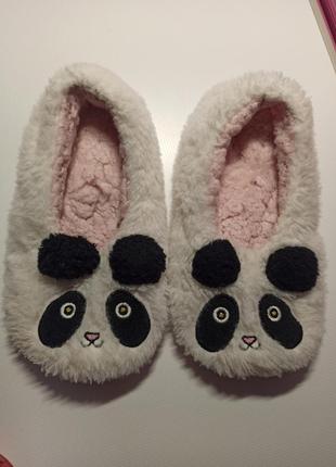 Шкарпетки-тапочки хутряні для дівчинки