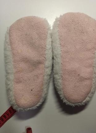 Носки-тапочки меховые для девочки2 фото