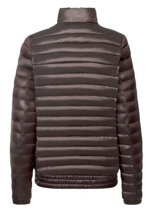 Куртка демисезонная водоотталкивающая и ветрозащитная для женщины esmara 357760 коричневый3 фото