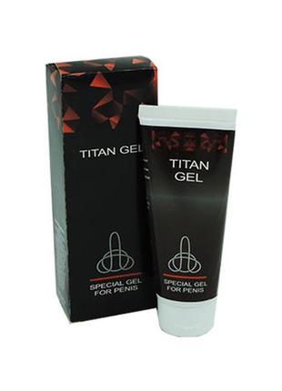 Titan gel - интимный лубрикант для мужчин (титан гель)