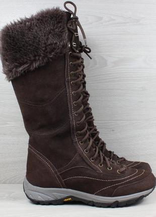 Зимові замшеві жіночі черевики hi-tec, розмір 37 (утеплювач thinsulate)1 фото