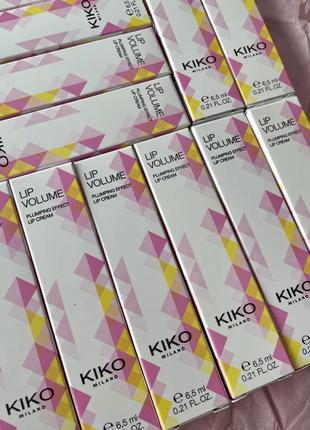 Блиск для губ kiko milano lip volume2 фото