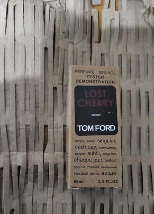 Tom ford cherry tester паріумована вода тестер