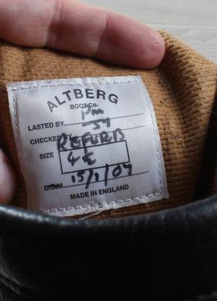 Шкіряні берці / черевики alt-berg england, розмір 37 - 37.59 фото