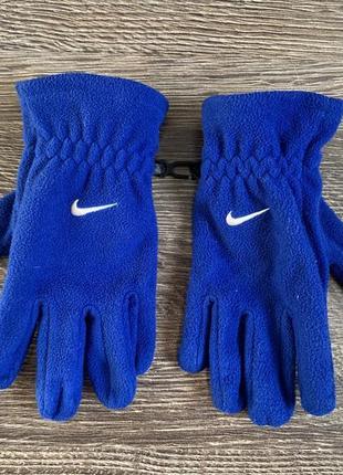 Зимові флісові рукавички nike (найк) ®1 фото