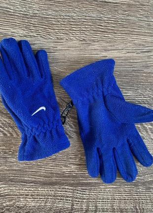 Зимові флісові рукавички nike (найк) ®2 фото