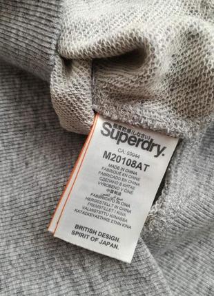 Superdry зип худи (без начеса) размер м оригинал (made in china) качество!5 фото