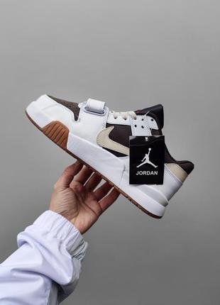 Travis scott x jordan “cut the check" reverse mocha4 фото