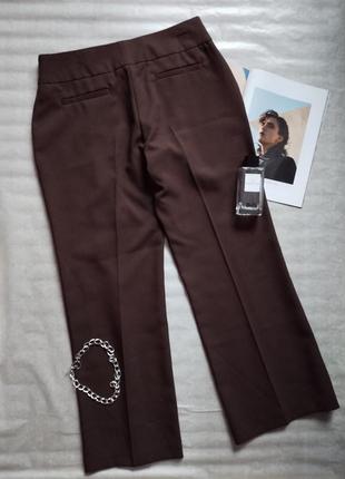 Женские коричневые штаны брюки палаццо f&f6 фото