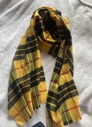 Вовняний шарф фірма johnstons зброблений в шотландії