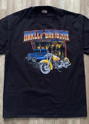 Футболка harley davidson poker card