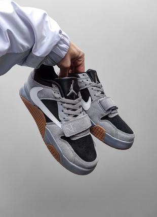 Travis scott x jordan “cut the check" gray2 фото