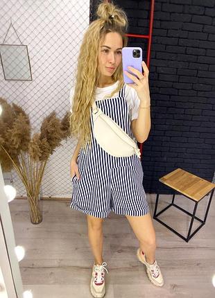Комбінезон з шортами смужка😍
