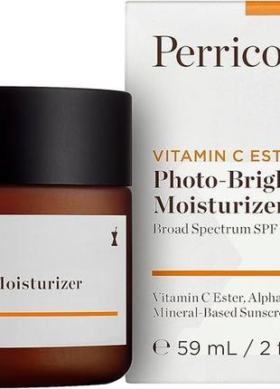 Perricone md vitamin c ester photo-brightening moisturizer broad spectrum spf 30  зволожуючий крем2 фото