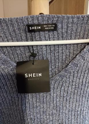 Укороченный джемпер shein с вырезом на плече5 фото