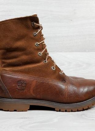 Утепленные женские кожаные ботинки timberland LEATHER waterproof оригинал, размер 40