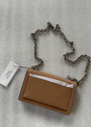 Новая сумка calvin klein (ck black minimal monogram chain strap bag) с америки4 фото
