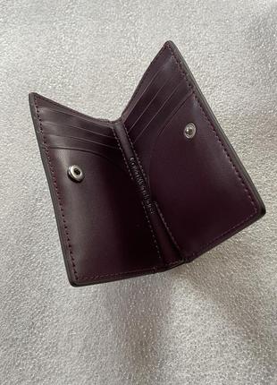 Новый кошелек calvin klein (ck minimal monogram wine tasting wallet) с америки9 фото