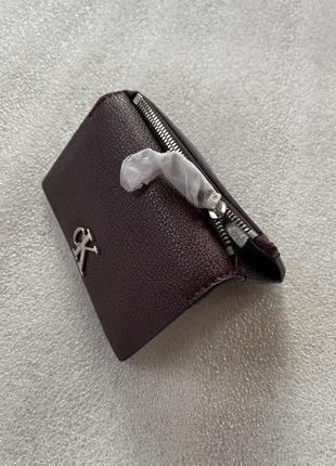 Новый кошелек calvin klein (ck minimal monogram wine tasting wallet) с америки10 фото