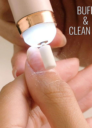 Фрезер для манікюру та педикюру flawless salon nails, ручка фрезер для манікюру. колір: рожевий4 фото