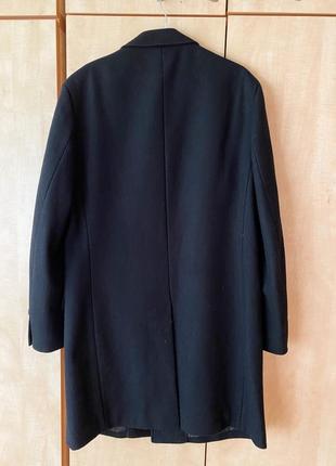 Классное, стильное, качественное шерстяное мужское пальто h&amp;m, размер l7 фото
