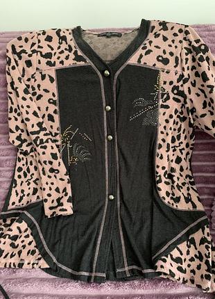 Кофта, кардиган женская теплая