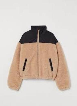 Куртка тедди.      h&m