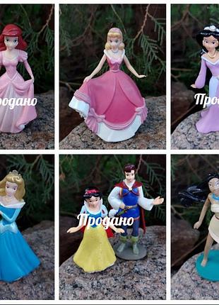 Фігурка іграшка принцеса дисньої красуні та чудовисько білосніжка