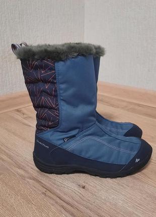 Сапоги зимние, ботинки, сапожки, 36р. quechua decathlon waterproof